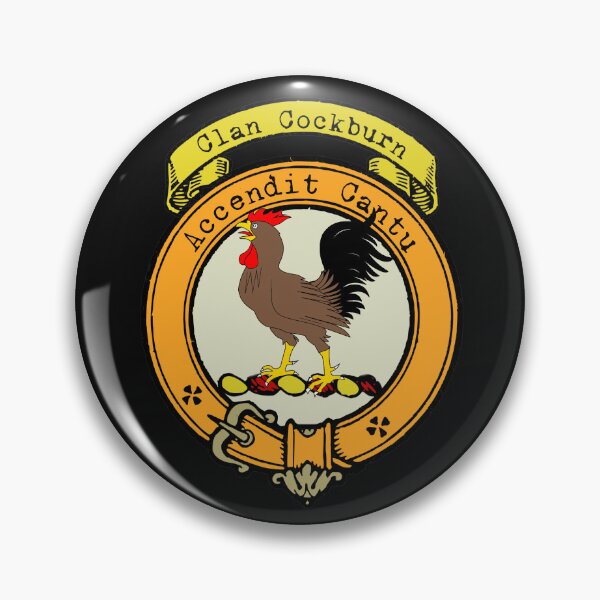 Item preview, Cockburn Clan Surname crest designed and sold by BagTown Clans.