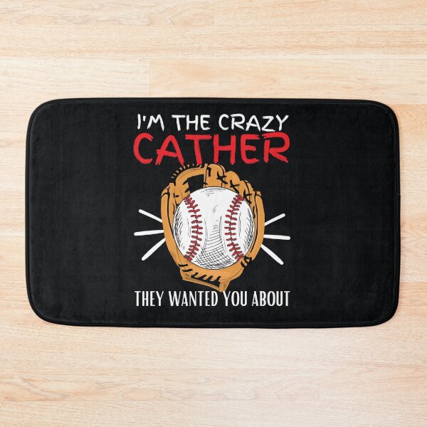Item preview, Crazy Catcher Softball Lovers Bat Ball Baseball designed and sold by Benchamart.