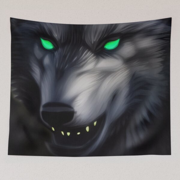 Item preview, Wolf Portrait designed and sold by PaigeCompositor.