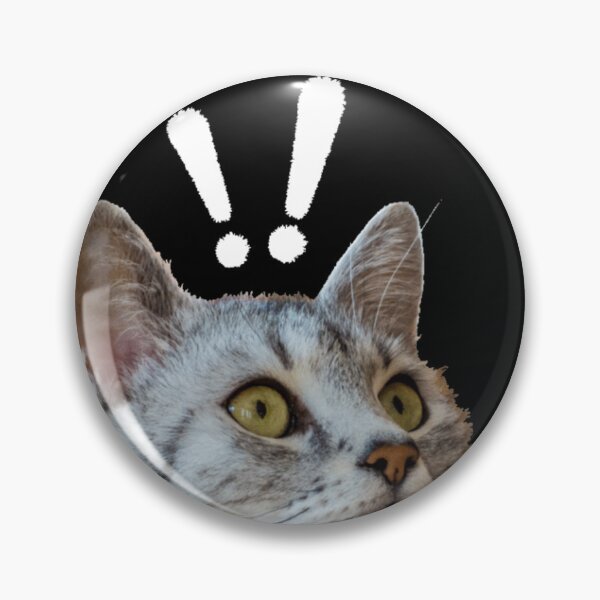 Item preview, Surprised cat designed and sold by EliasMan.