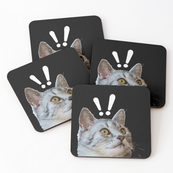 Item preview, Surprised cat designed and sold by EliasMan.