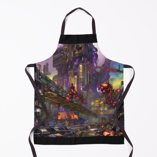 Item preview, The Fall Of Cyberpunk City - Exploding Bio Building designed and sold by Chubuter.