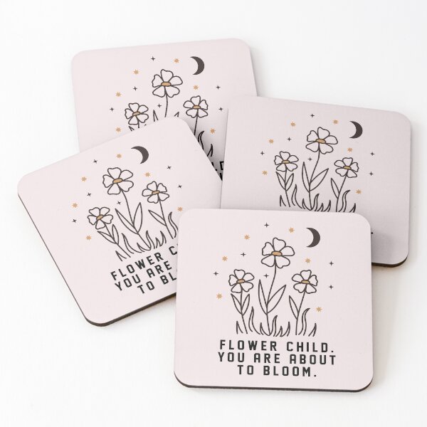 Item preview, Flower Child You Are About To Bloom Typography designed and sold by bolimj.