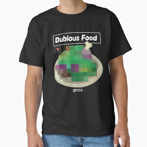 Item preview, Dubious Food designed and sold by DumDamage.