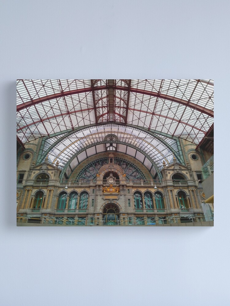 Alternate view of Antwerp Central Train Station Canvas Print