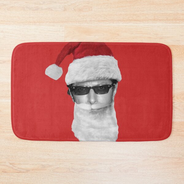 Item preview, Young Santa Jeff Goldblum - on Red designed and sold by boltjesdesign.