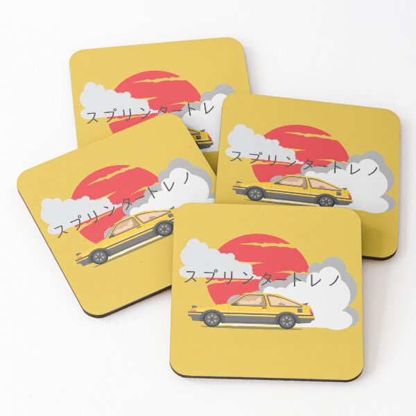 Item preview, Yellow Sprinter Trueno AE86 designed and sold by induwara27.