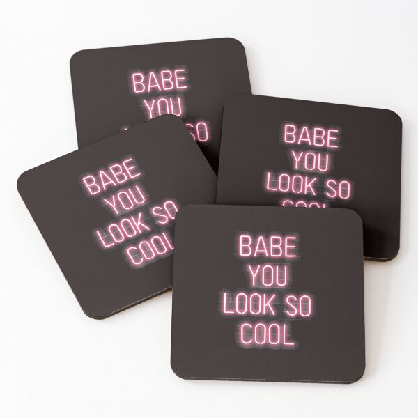 Item preview, Babe You Look So Cool  designed and sold by BadoCatto.