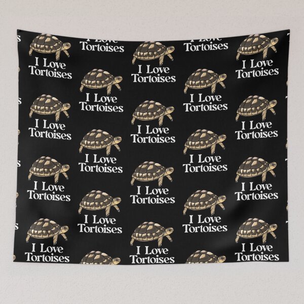 Item preview, I Love Tortoises for Tortoise Lovers, White designed and sold by Mochi-Merch.