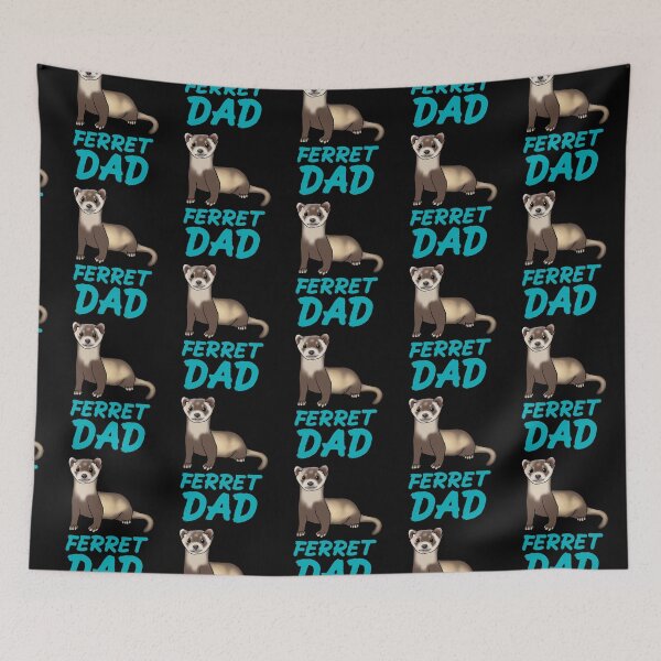 Item preview, Ferret Dad for Ferret Lovers, Blue designed and sold by Mochi-Merch.