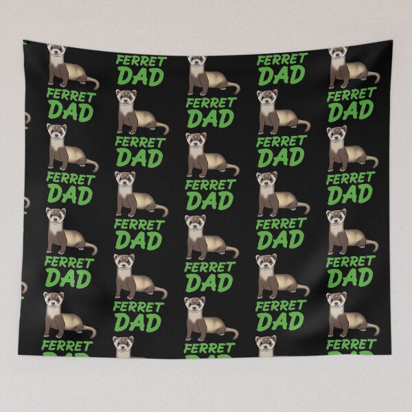 Item preview, Ferret Dad for Ferret Lovers, Green  designed and sold by Mochi-Merch.