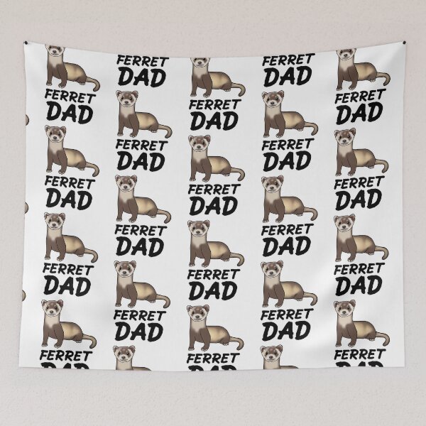 Item preview, Ferret Dad for Ferret Lovers, Black designed and sold by Mochi-Merch.