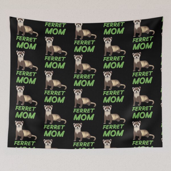 Item preview, Ferret Mom for Ferret Lovers, Green  designed and sold by Mochi-Merch.