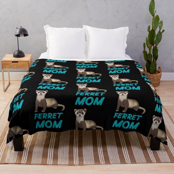 Artikelvorschau, Frettchen-Mama für Frettchen-Liebhaber, Blau entworfen und verkauft von Mochi-Merch.