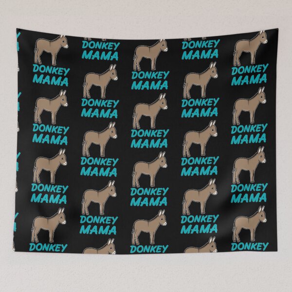 Item preview, Donkey Mama for Donkey Lovers, Blue  designed and sold by Mochi-Merch.