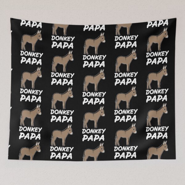 Item preview, Donkey Papa for Donkey Lovers, White designed and sold by Mochi-Merch.