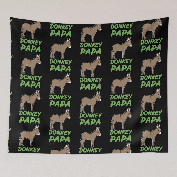 Item preview, Donkey Papa for Donkey Lovers, Green designed and sold by Mochi-Merch.