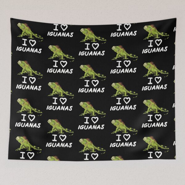 Item preview, I Love Iguanas for Iguana Lovers, White designed and sold by Mochi-Merch.