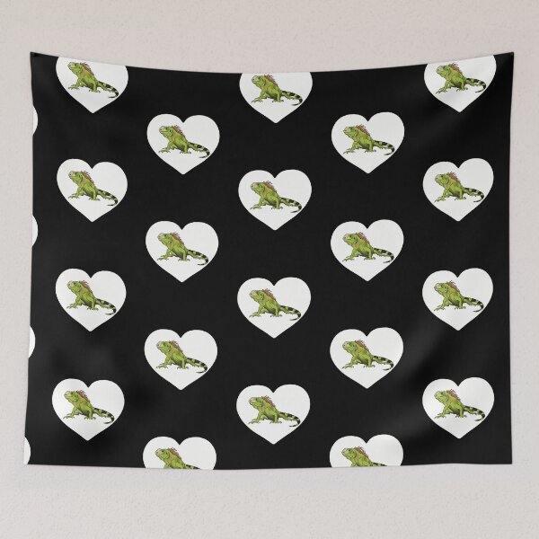 Item preview, Iguana Heart for Iguana Lovers, White designed and sold by Mochi-Merch.