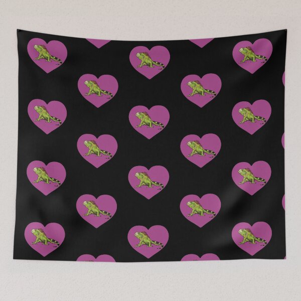 Item preview, Iguana Heart for Iguana Lovers, Purple designed and sold by Mochi-Merch.