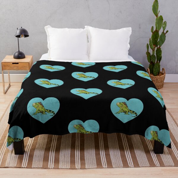 Item preview, Iguana Heart for Iguana Lovers, Blue designed and sold by Mochi-Merch.