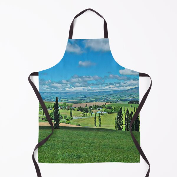 Item preview, Geraldine Fairlie Lookout Point New Zealand Landscape Poster designed and sold by TastyTonic.