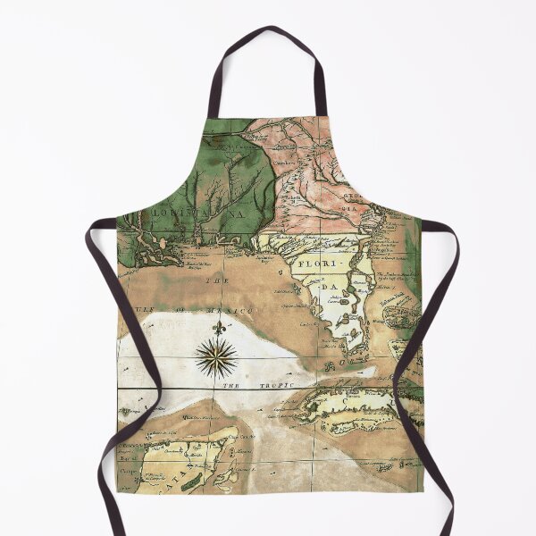 Item preview, Vintage Map of North Carolina, Florida & Louisiana Coast designed and sold by wildtribe.