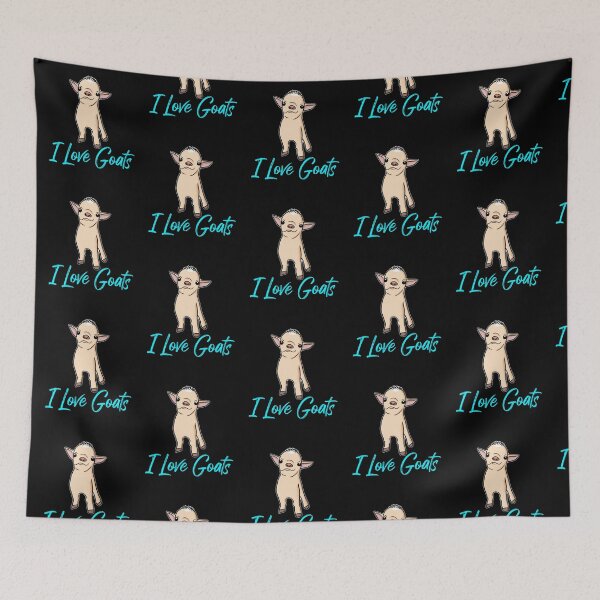 Item preview, I Love Goats Adorable Baby Goat designed and sold by Mochi-Merch.