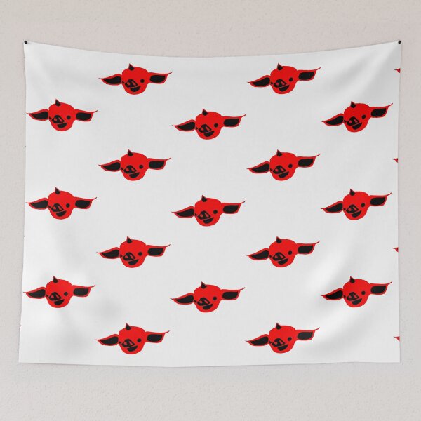 Item preview, Bokoblin Face Symbol - Red-Black designed and sold by DumDamage.