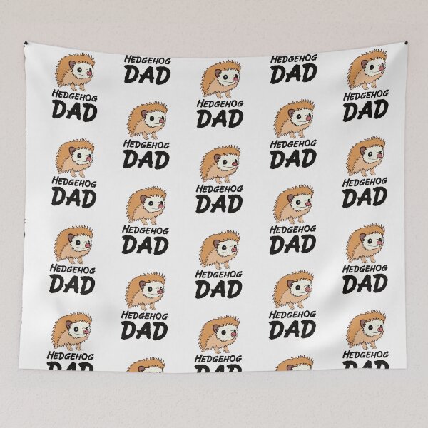 Artikelvorschau, Igel-Papa für Igel-Liebhaber entworfen und verkauft von Mochi-Merch.