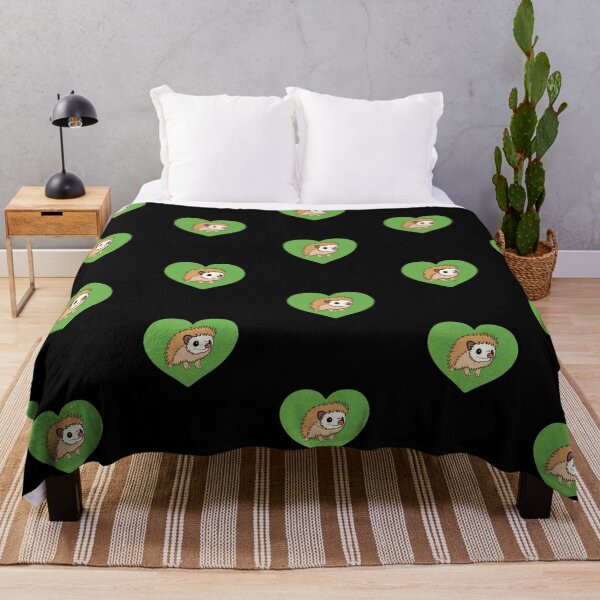 Artikelvorschau, Igel Grünes Herz für Igelliebhaber entworfen und verkauft von Mochi-Merch.