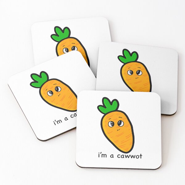 Item preview, Cute cartoon of baby carrot said i'm a carrot designed and sold by Thereddestblue.