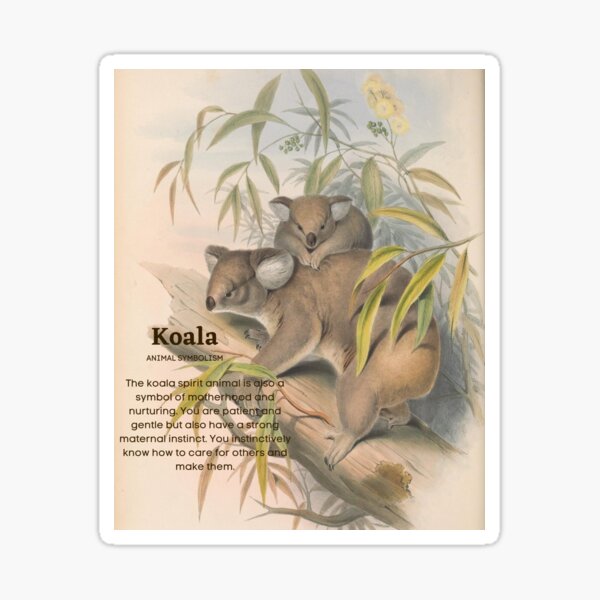 Item preview, Retro Koala (Watercolor + Color pencil) designed and sold by Enchanter18.