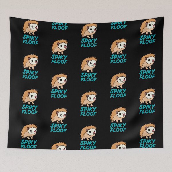 Artikelvorschau, Blauer stacheliger Floof Lustiger netter Igel für Igel-Liebhaber entworfen und verkauft von Mochi-Merch.