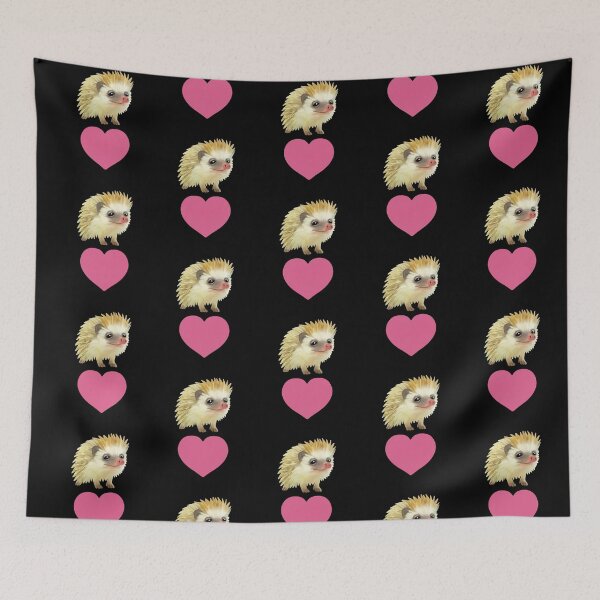 Artikelvorschau, Rosa Herz Lustiger Igel für Igelliebhaber entworfen und verkauft von Mochi-Merch.