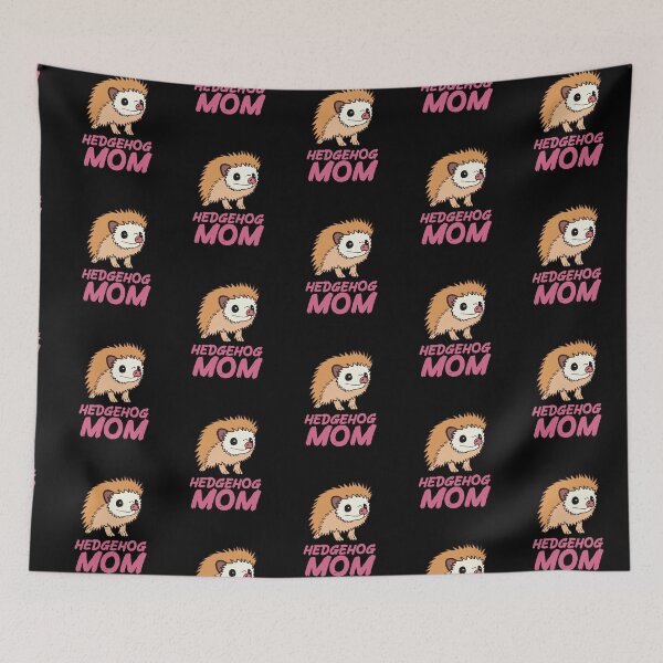 Artikelvorschau, Rosa Igel-Mutter für Igel-Liebhaber entworfen und verkauft von Mochi-Merch.