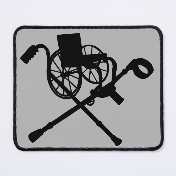 Item preview, Chair and Cross Crutches Skull and Crossbones  designed and sold by Quipplepunk.