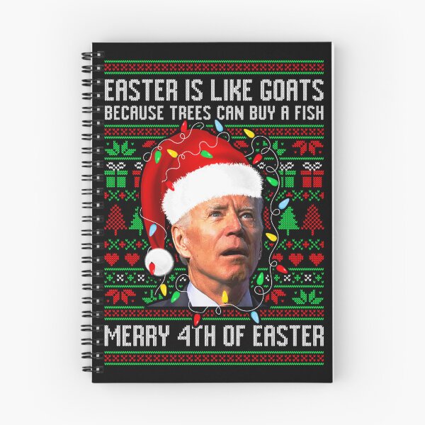 Item preview, Funny Biden Christmas Easter Is Like Goats Merry 4th Of Easter  designed and sold by RosannaArt.