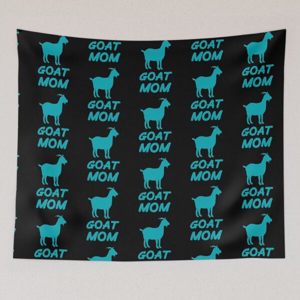 Item preview, Goat Mom for Goat Lovers, Blue  designed and sold by Mochi-Merch.