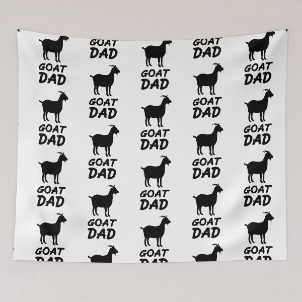 Item preview, Goat Dad for Goat Lovers, Black designed and sold by Mochi-Merch.