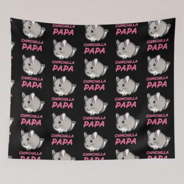 Item preview, Chinchilla Papa for Chinchilla Lovers, Pink designed and sold by Mochi-Merch.