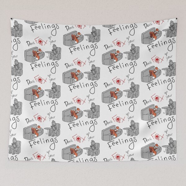 Item preview, Don’t fox up your feelings | Light version designed and sold by Mazy’s Den.
