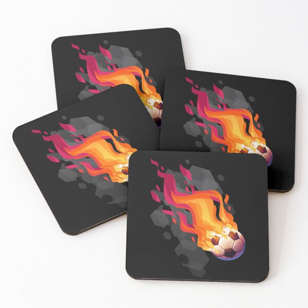 Item preview, Flaming Football designed and sold by Wayne Minnis.