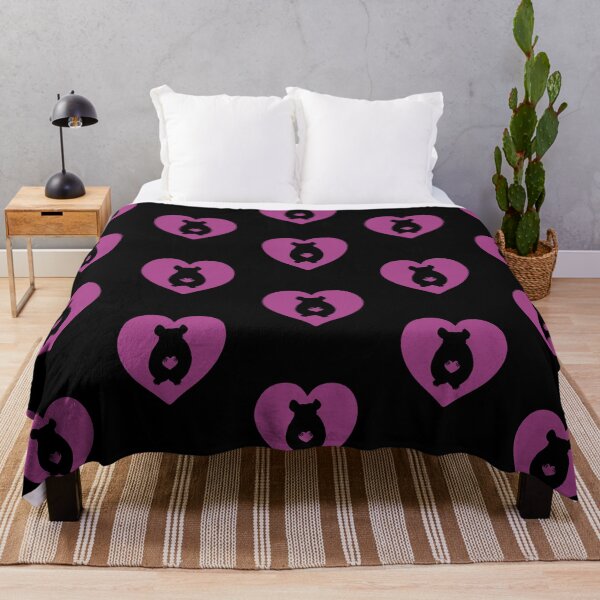 Item preview, Chinchilla Heart Silhouette for Chinchilla Lovers, Purple designed and sold by Mochi-Merch.