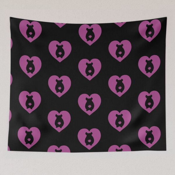 Item preview, Chinchilla Heart Silhouette for Chinchilla Lovers, Purple designed and sold by Mochi-Merch.