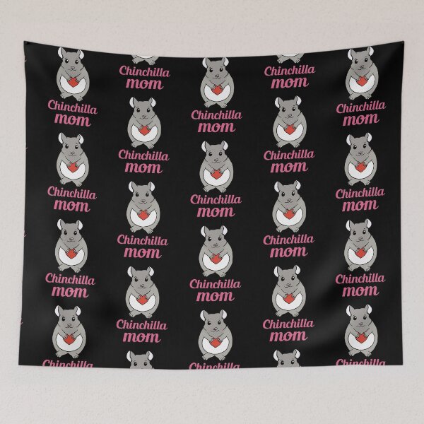 Item preview, Chinchilla Mom: Chinchilla with Heart for Chinchilla Lovers Pink  designed and sold by Mochi-Merch.