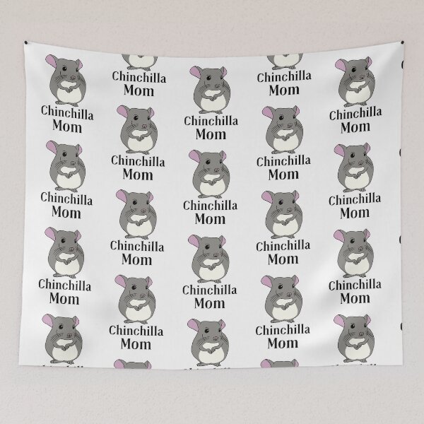 Item preview, Chinchilla Mom: Cute Chinchilla for Chinchilla Lovers, Black designed and sold by Mochi-Merch.