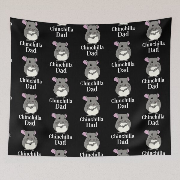 Item preview, Chinchilla Dad: Cute Chinchilla for Chinchilla Lovers, White designed and sold by Mochi-Merch.