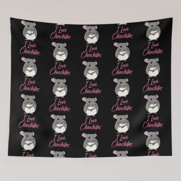 Item preview, I Love Chinchillas: Cute Chinchilla for Chinchilla Lovers, Pink designed and sold by Mochi-Merch.