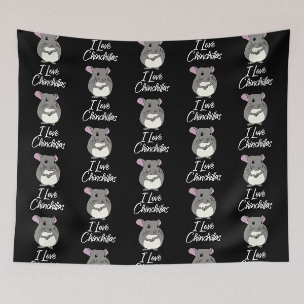 Item preview, I Love Chinchillas: Cute Chinchilla for Chinchilla Lovers, White  designed and sold by Mochi-Merch.